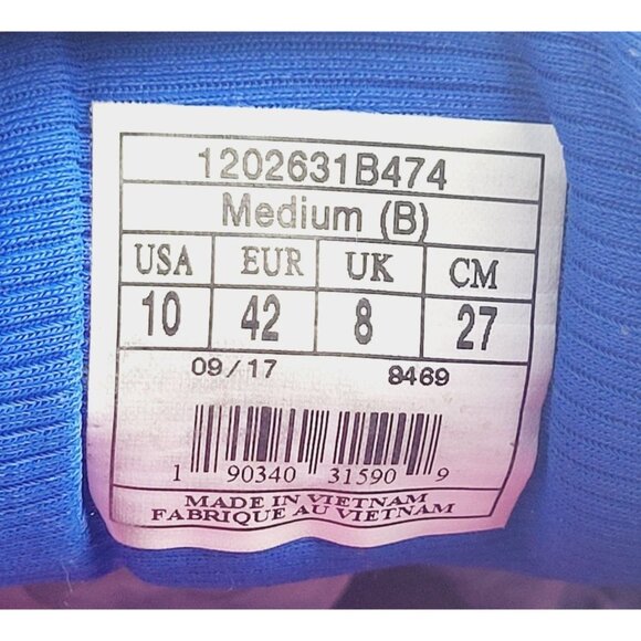 BROOKS TRANSCEND 5‎ WOMEN BLUE PINK WHITE - Size 10 - Picture 6 of 8